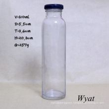 300ml Glass Juice Beverage Bottle Glass Apple Vinegar Bottle 11oz Glass Bottle